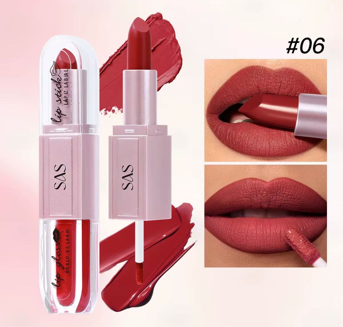 LAPIZ LABIAL CON LIP GLOSS SAS SAC099A 