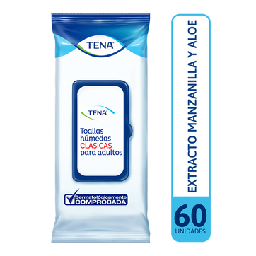 Imagen del producto Toallas Húmedas Clásicas TENA x 60 Und