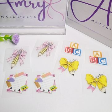 Imagen del producto Kit 8 Sticker Escolares 