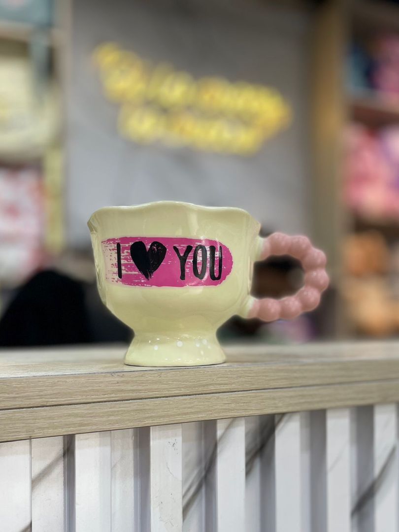 MUG CERAMICA CORAZÓN 