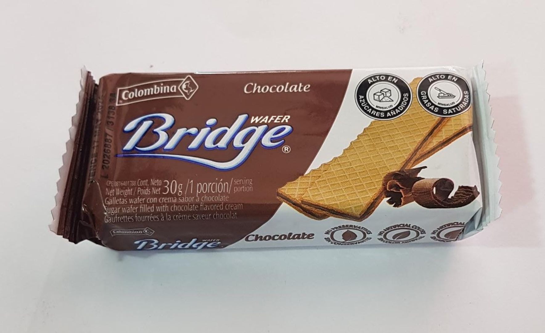 GALLETA BRIDGE 3O GR
