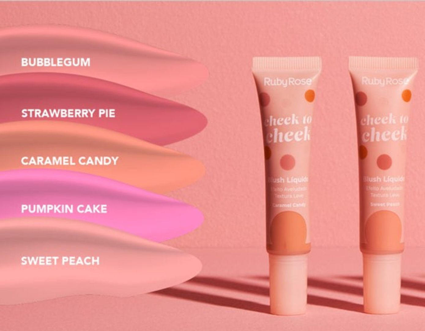 BLUSH LÍQUIDO CHEEK TO CHEEK Ruby rose 