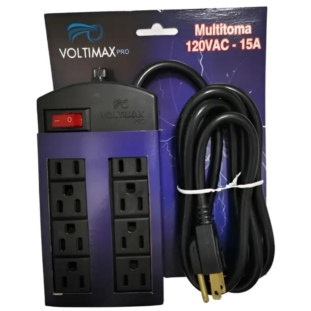 Multitoma Cortapicos Supresor 8 tomas