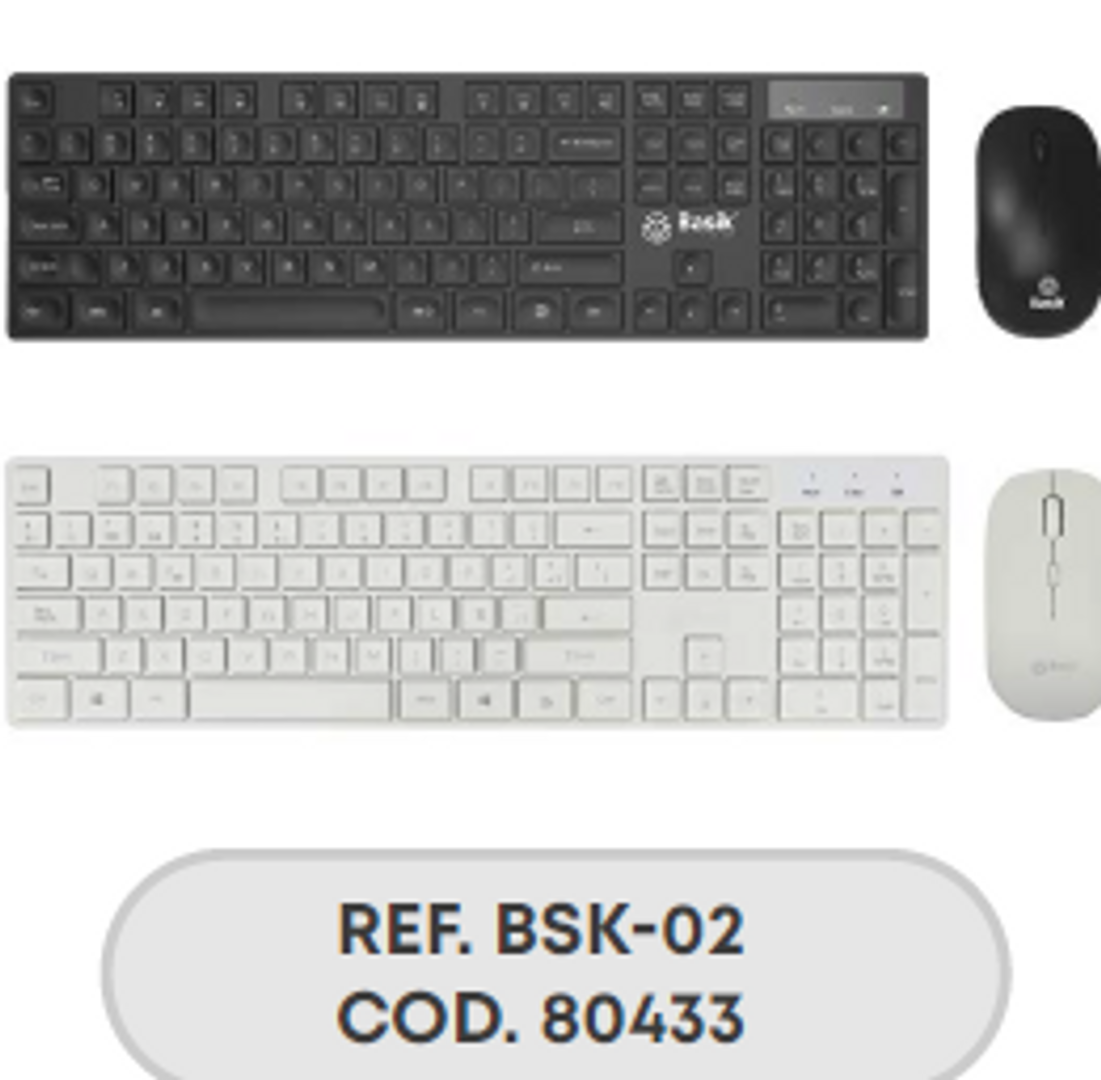 COMBO TECLADO Y MOUSE BASIK TECH