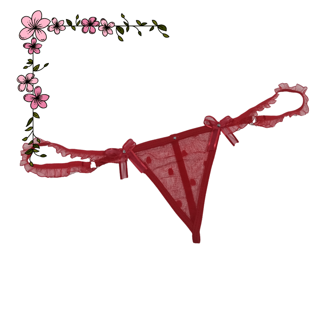 Micro tanga hilo en mallatex 