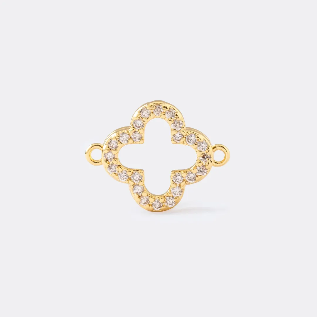 Herraje Clover Circonia Silueta 1.2 Cms