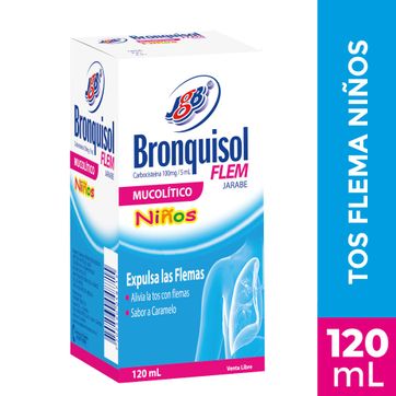 Imagen del producto BRONQUISOL FLEM NIÑO JBE X 120ML