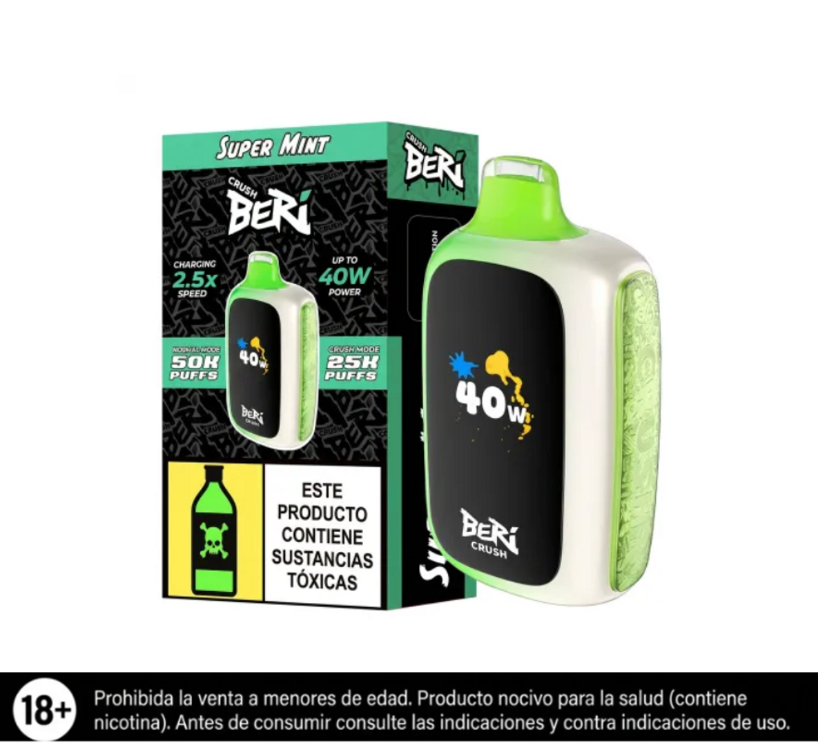 Beri Super Mint 50.000 Puffs