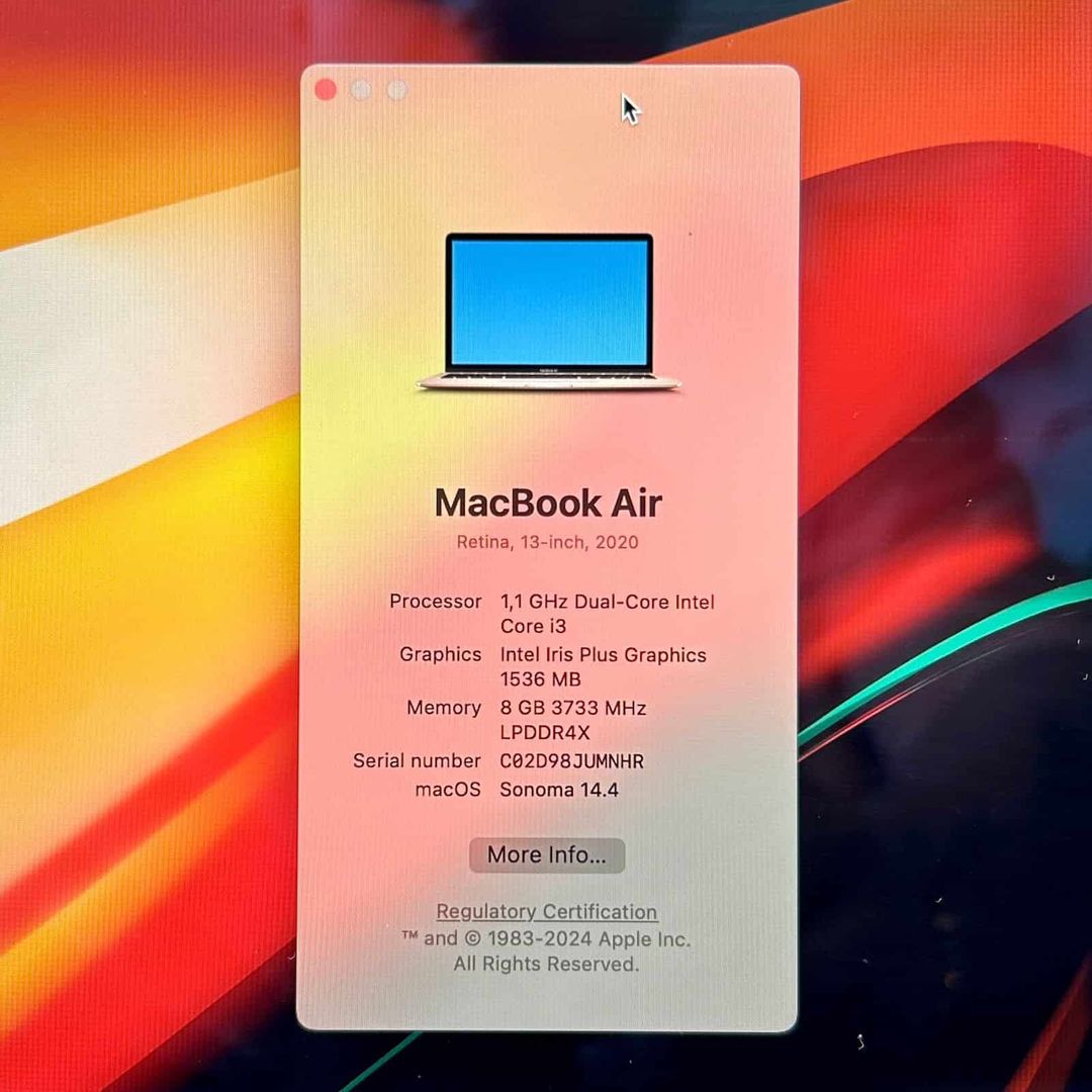 MacBook Air 2020 13”