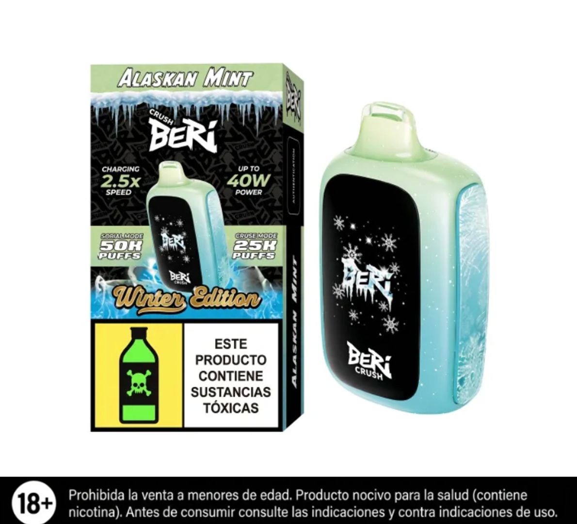 Beri Alaskan Mint 50.000 Puffs