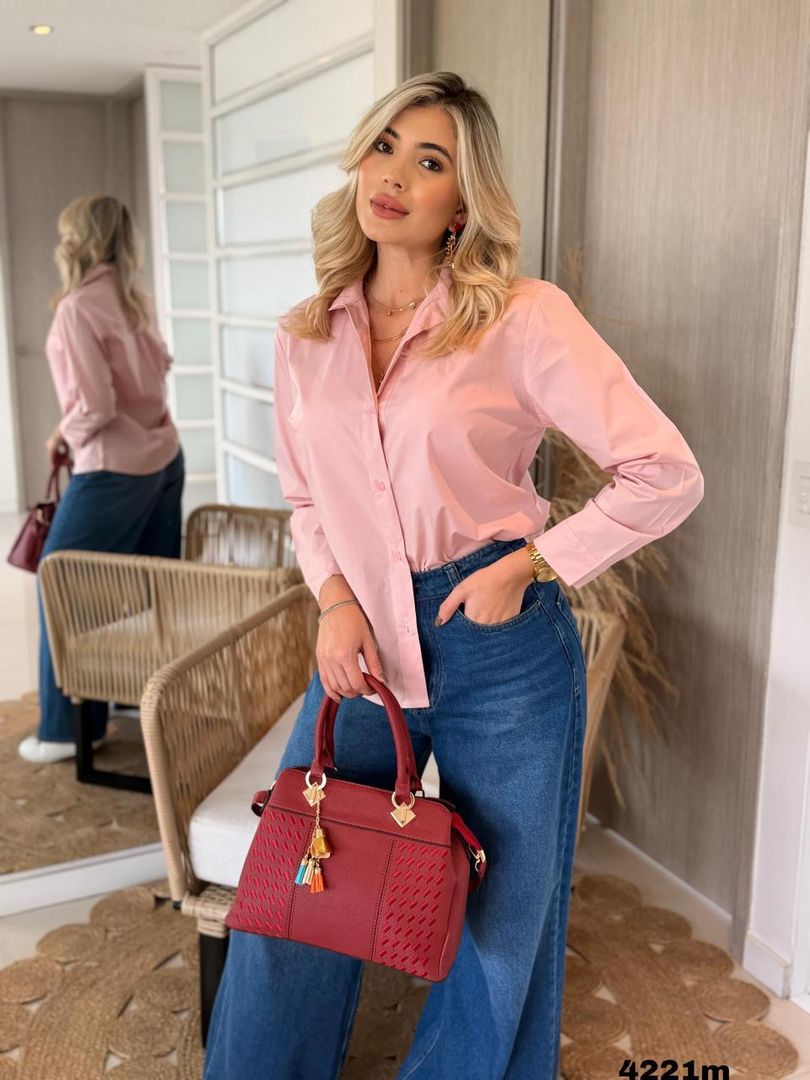 Camisa clásica manga larga 