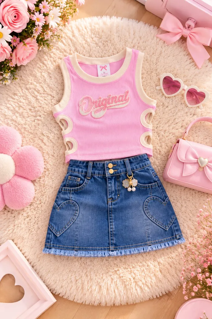 CONJUNTO FALDA NIÑA