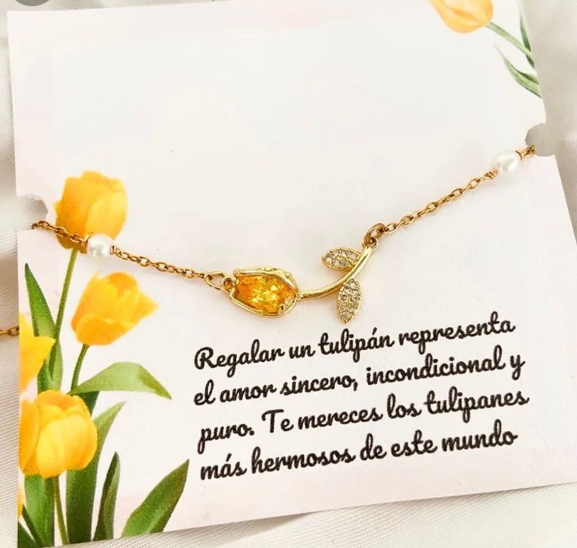PULSERA PERLAS TULIPÁN 