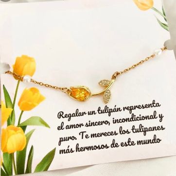 Imagen del producto PULSERA PERLAS TULIPÁN 