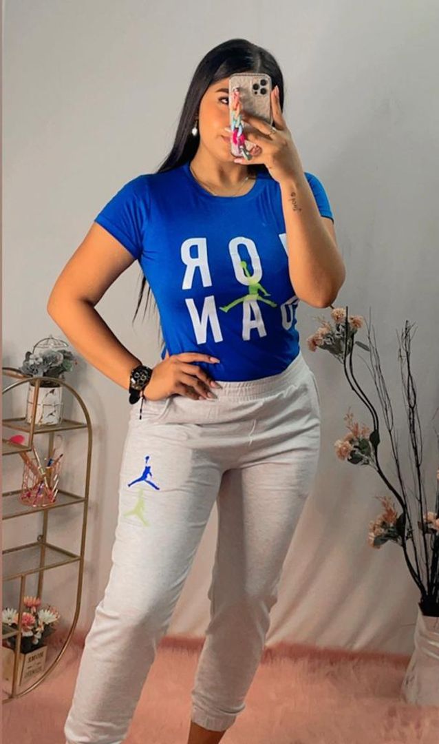 SET DE JOGUER + CAMISETA ESTAMPADA