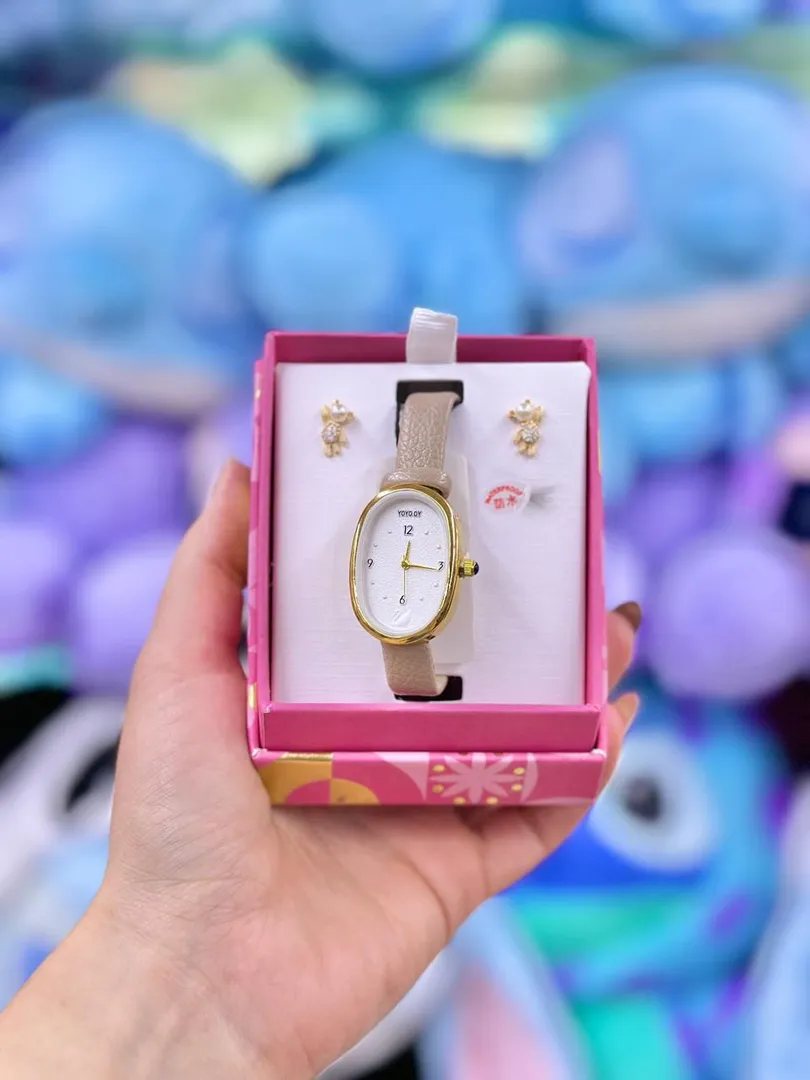 RELOJ ARETES 