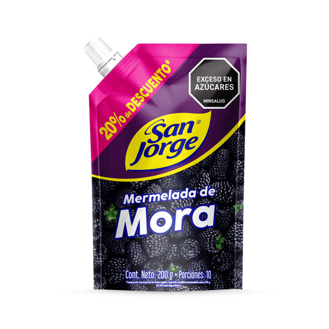 MERMELADA MORA SAN JORGE 20%*200G