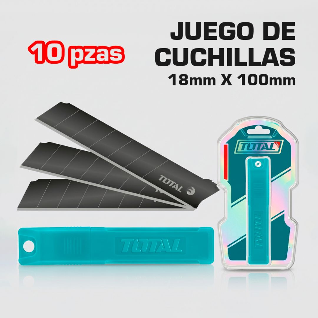 HOJILLA PARA EXACTO 18MM X 100MM 10 PZAS