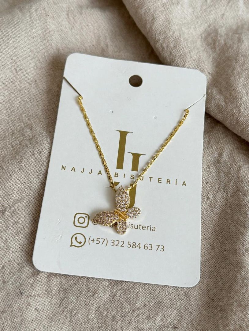 Collar Mariposa 