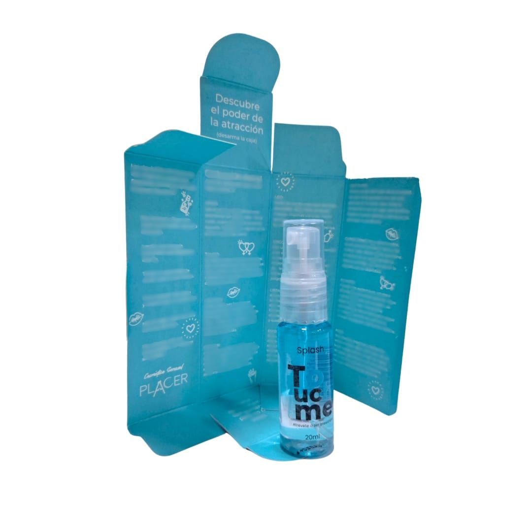 TOUCHME SPLASH FEROMONA NEUTRA AZUL 20ML