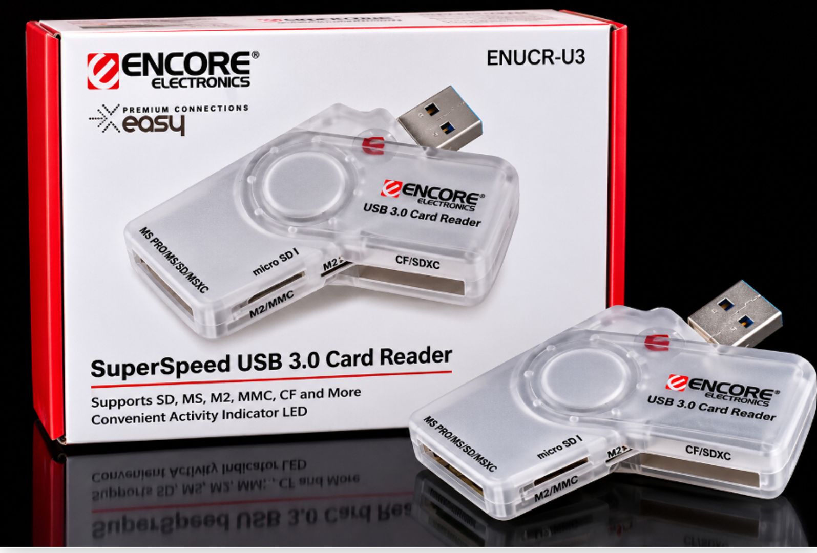 lector de tarjetas USB 3.0 Encore