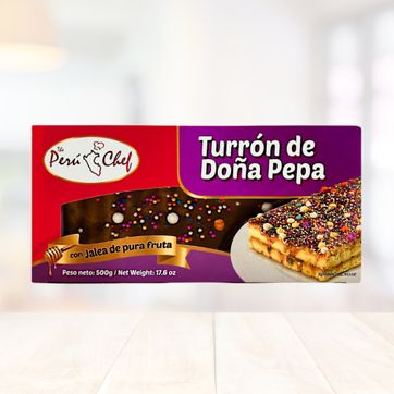 Imagen del producto TURRON DONA PEPA PERU CHEF                        500 GR