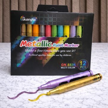 Imagen del producto MARCADOR METALIZADO X 12 unidades