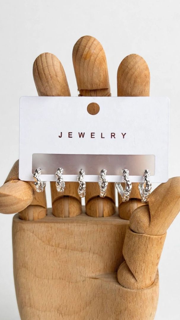 Set Hammered Hoops