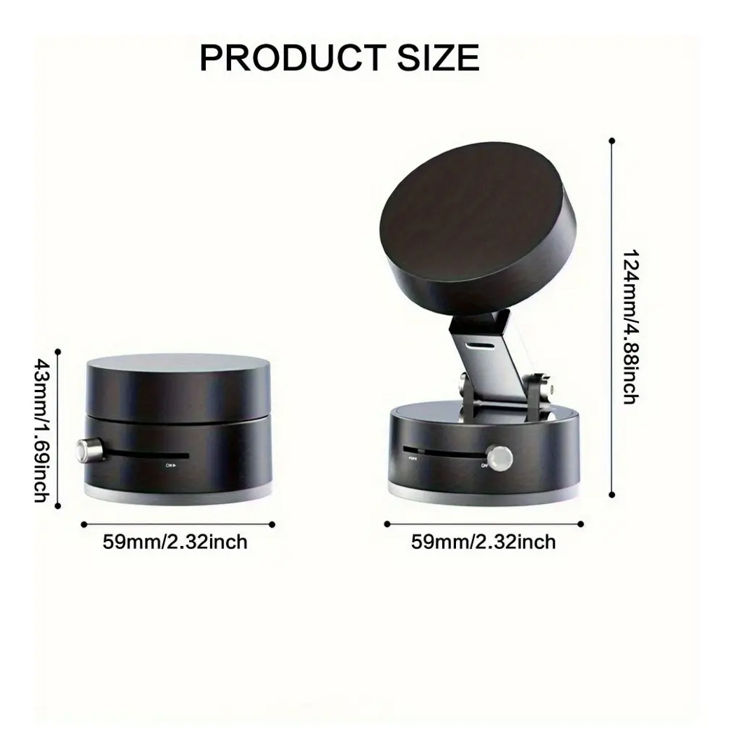 HOLDER SOPORTE CELULAR MAGNETICO PORTATIL VENTOSA FUERTE