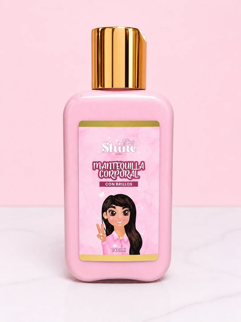 Mantequilla MINI ROSADA Glow Shine By Yaja