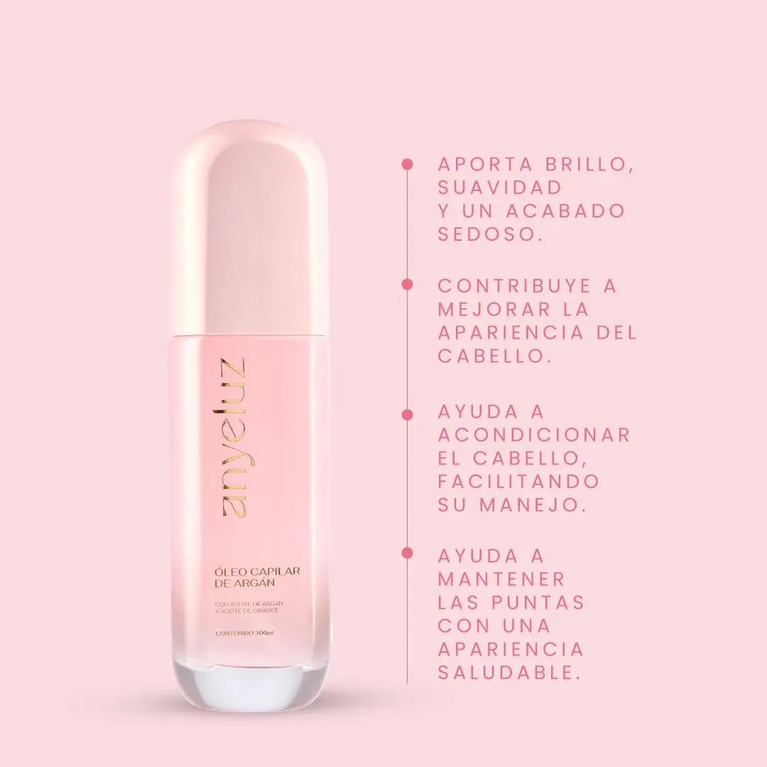 Óleo capilar de argan 