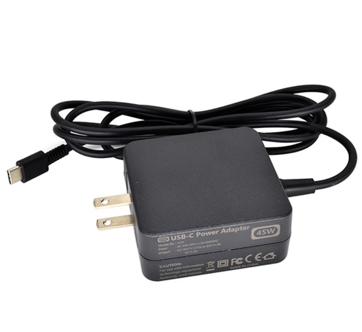 Cargador para Portátil Tipo C 5V a 20V - 2.25A 45W