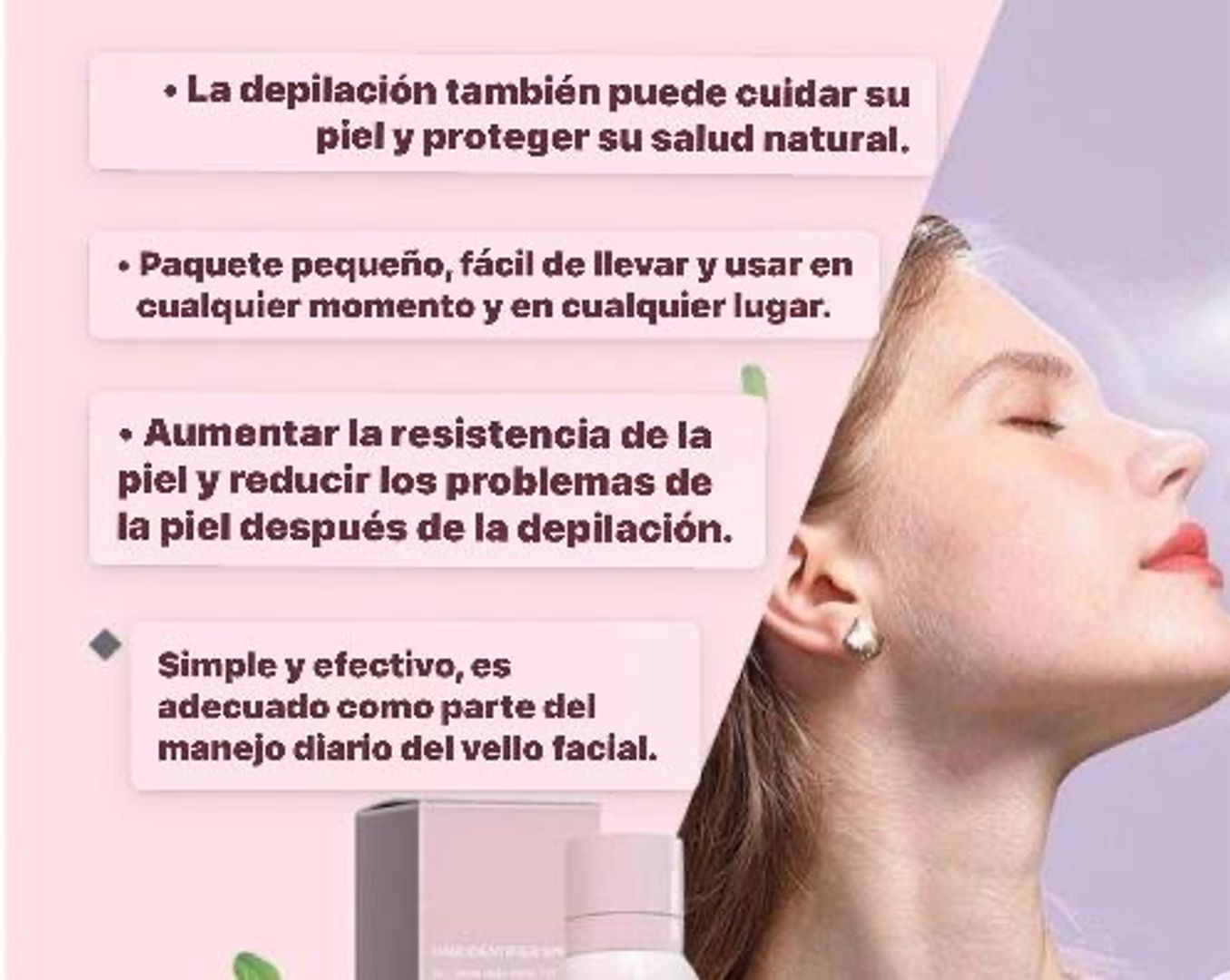 Spray Identificador de Vello Facial