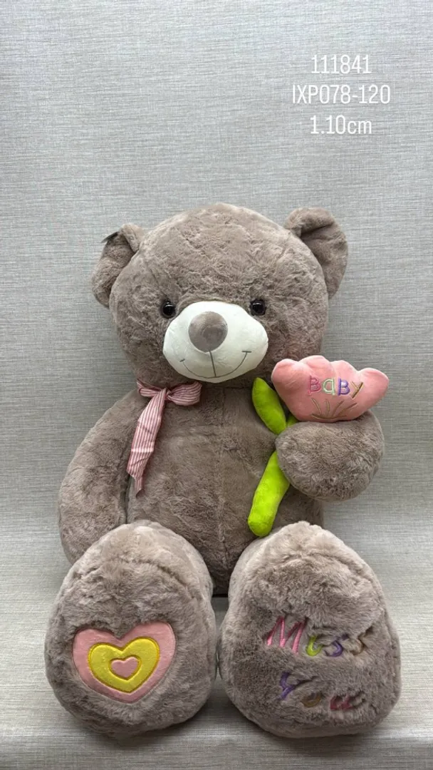 OSO MOÑO TULIPAN 1.10 CM
