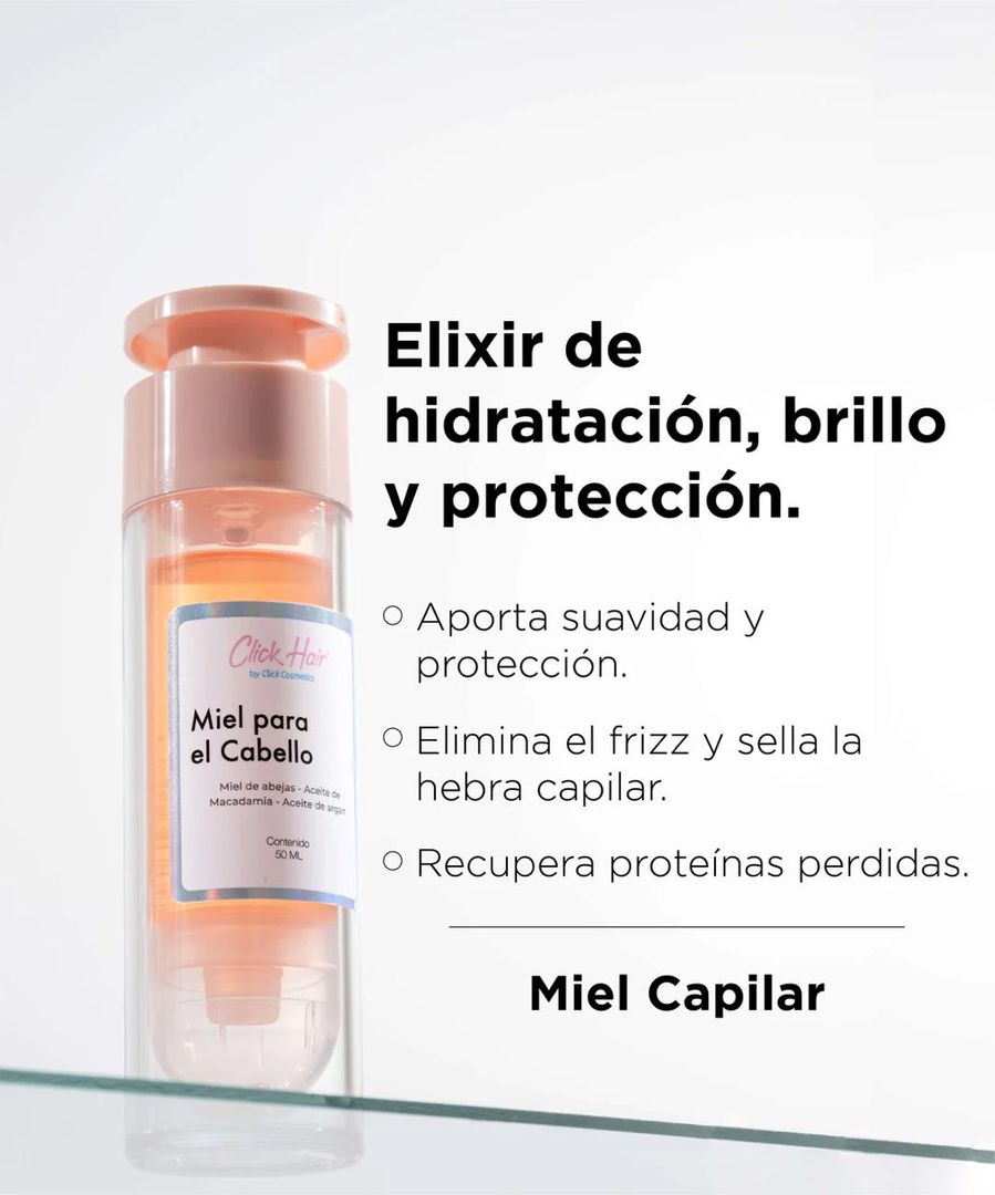 MIEL CAPILAR CON ARGAN CLICK HAIR