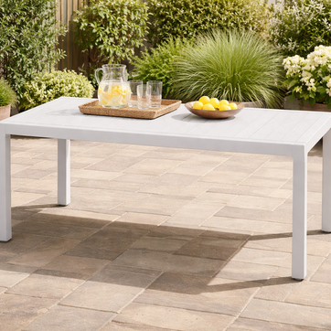 Imagen del producto MESA BARU FAMILIAR 6 PUESTOS GRIS HIELO-RIMAX
