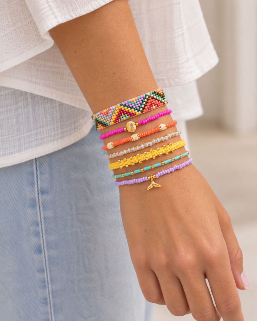 Set Pulsera Happy