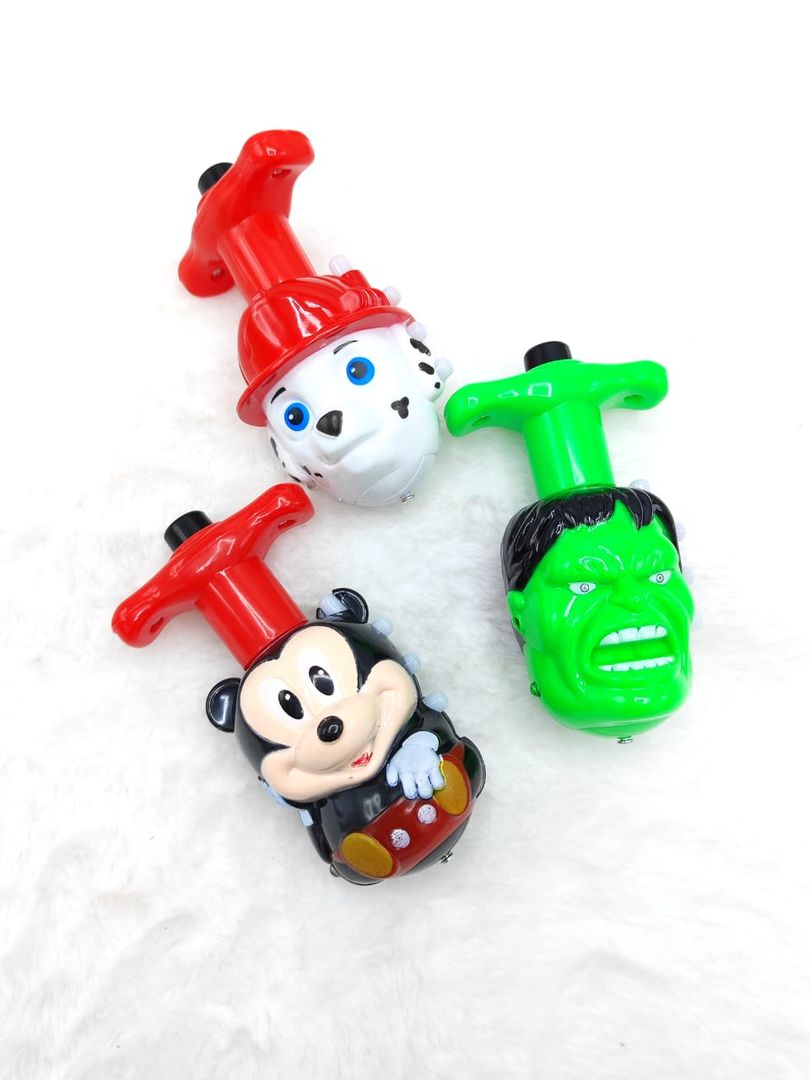 trompo con luz y sonido 