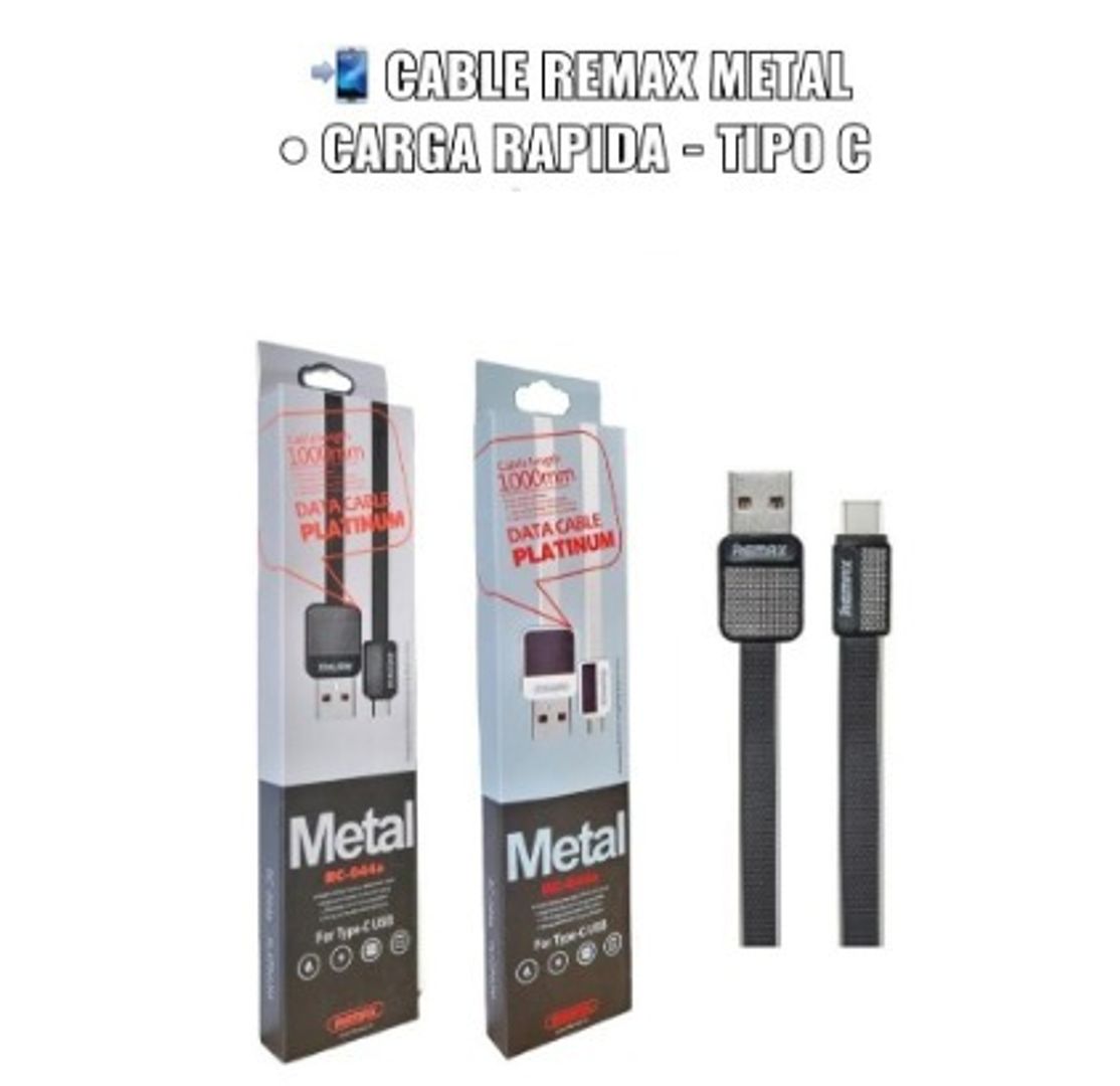 CABLE REMAX METAL TIPO C
