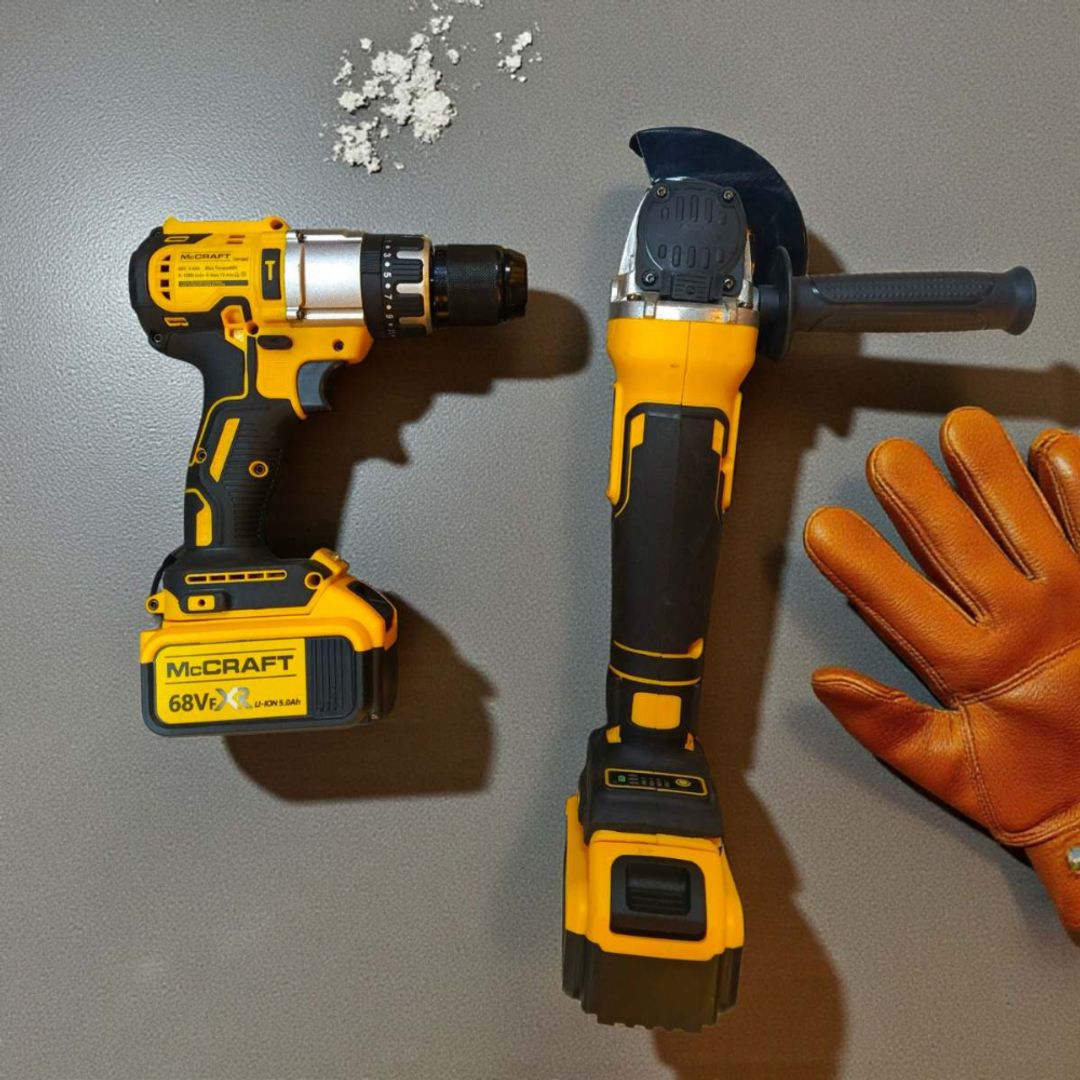  COMBO TALADRO PULIDORA TAPU68D