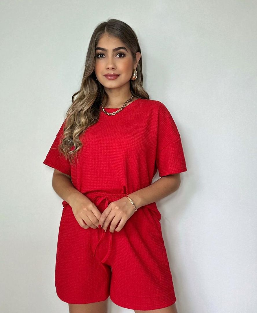 CONJUNTO TELA GALLETA BERMUDA