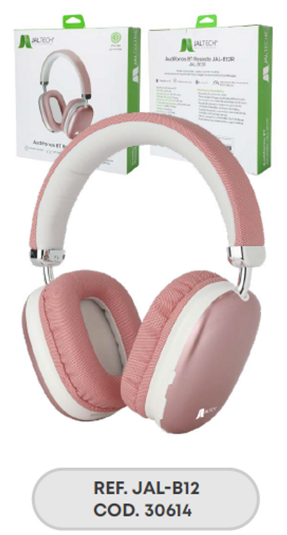AUDÍFONOS BT ROSADO JAL-B12R