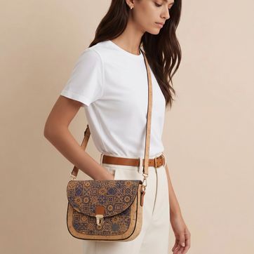 Cartera con tapa - imagen 1