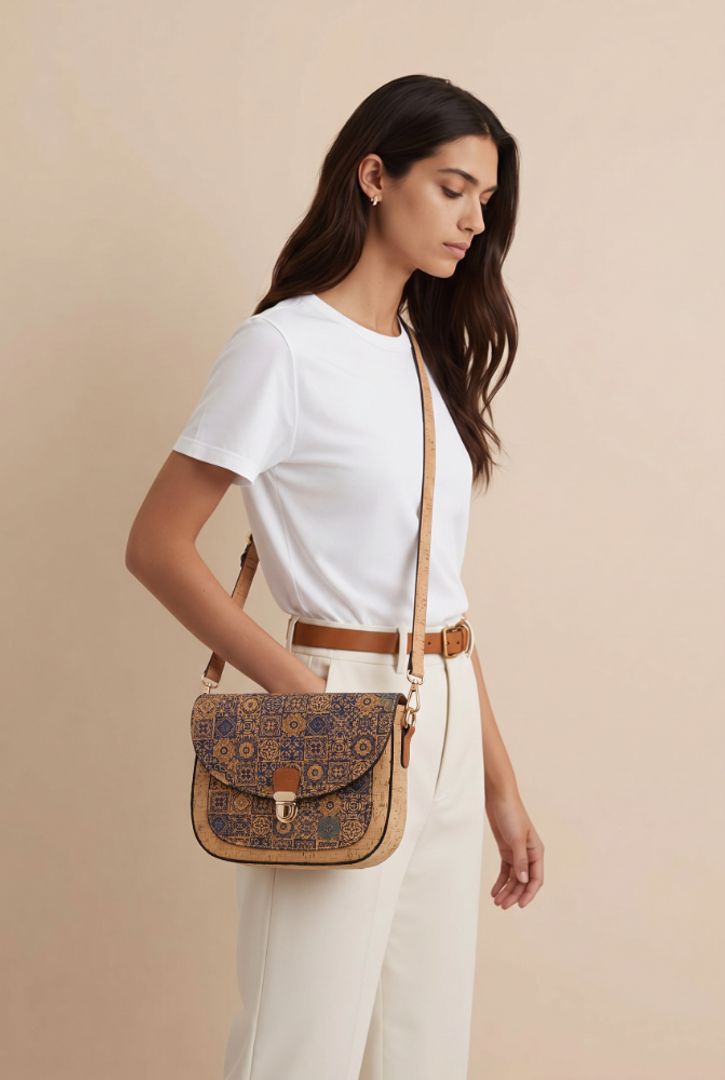 Cartera con tapa