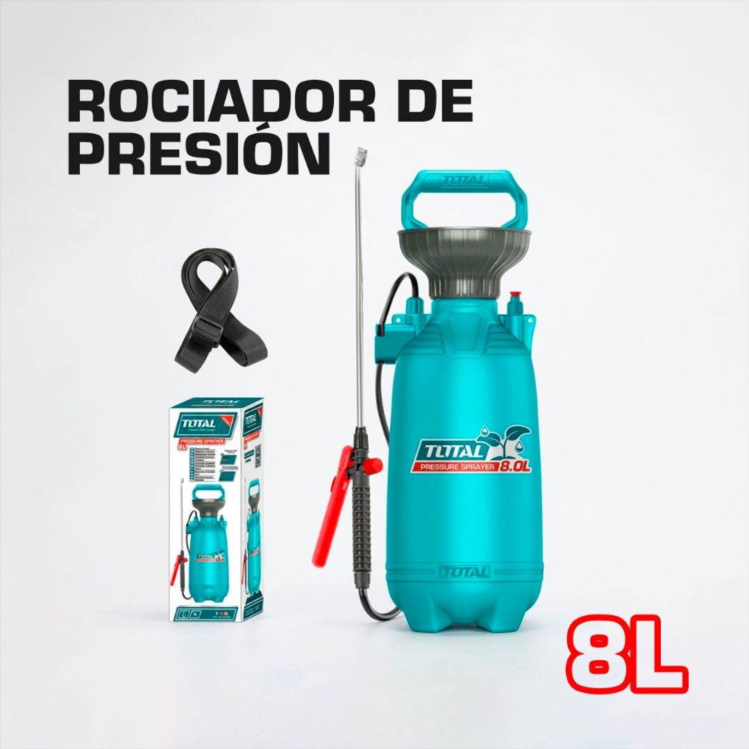 ROCIADOR DE PRESION 8 LITROS