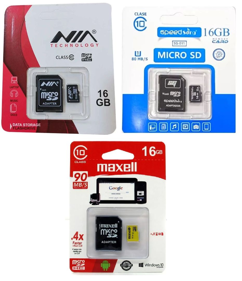 Memoria MicroSD 16GB