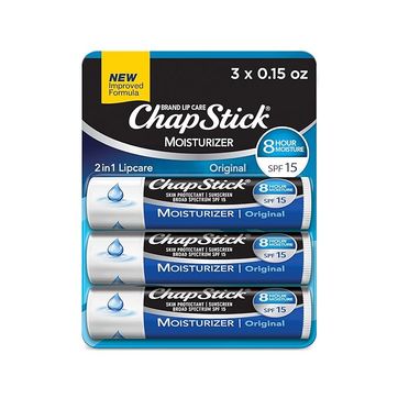 Chapstick  Bálsamo labial hidratante, de Chapstick (paquete de 3) - imagen 1