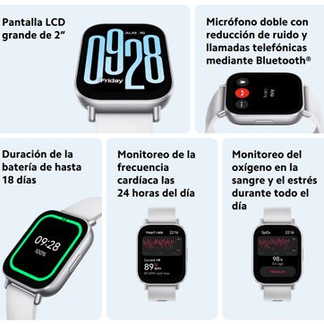 Reloj Smartwatch Xiaomi Redmi Watch 5 Active - imagen 2