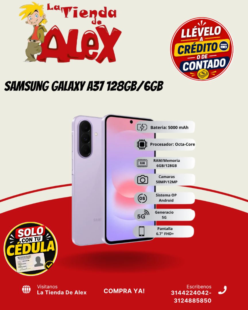 Samsung Galaxy A37 128GB/6GB