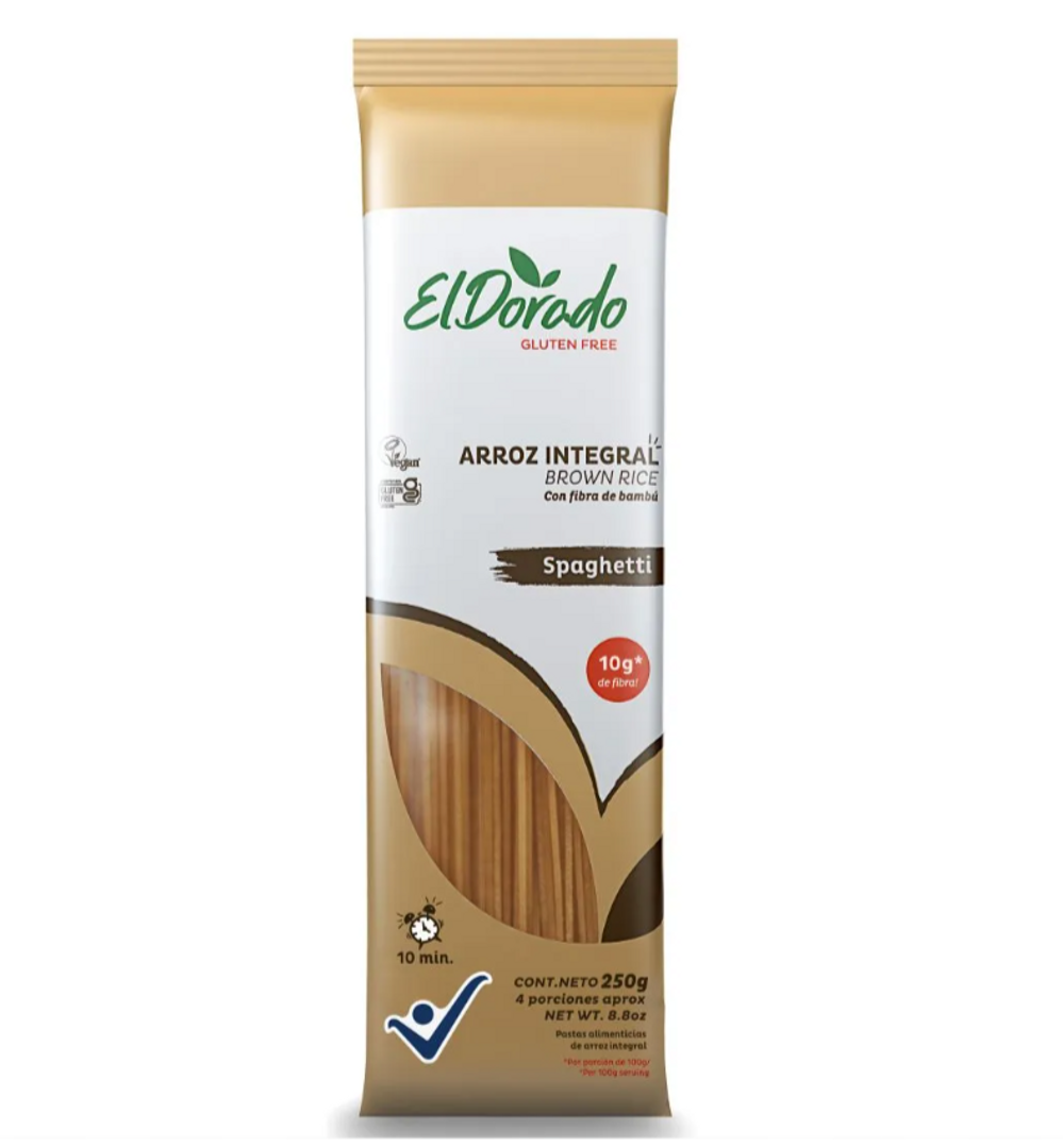 PASTA DE ARROZ INTEGRAL SPAGHETTI X 250 GR